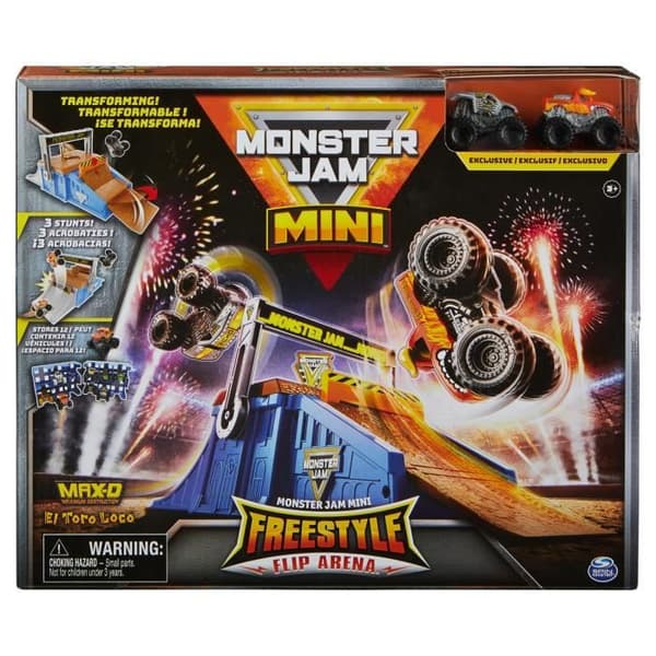 PLAYSET MINI FREESTYLE FLIP ARENA Monster Jam