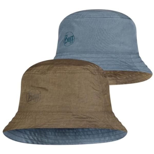 Bonnet BUFF Travel Bucket brun – Unisex vuxen | 100% polyester, höst/vinter