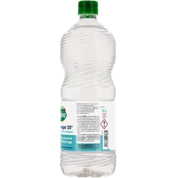Biovie Multi-Purpose Underhåll Hushållsvinäger 20° Eucalyptus 1L