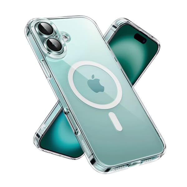 Telefonfodral - Ugreen - iPhone 16 Plus - Magnetisk - Flexibel - Transparent