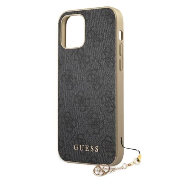Skyddsfodral för iPhone 12/12 Pro med 4G Guess Grey Pattern