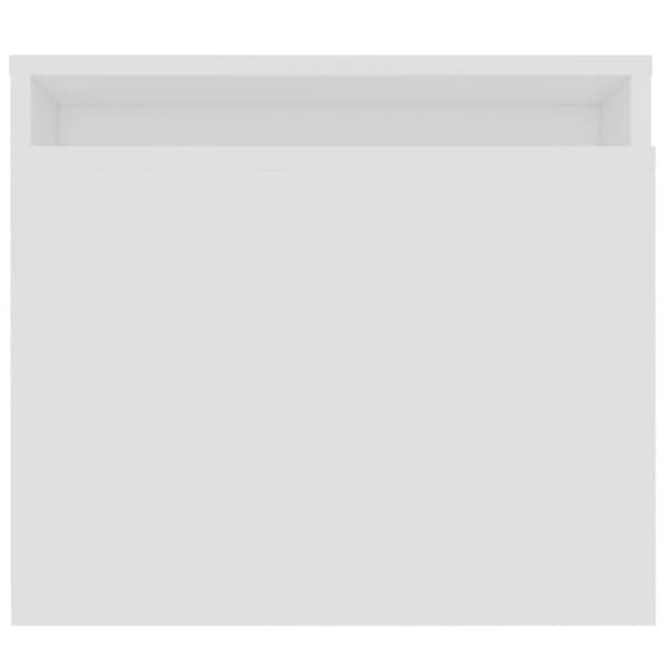 vidaXL Soffbordsset Vit 100x48x40 cm Spånskiva