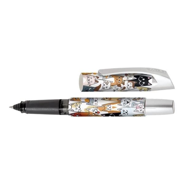ONLINE YOUNG.LINE Campus Roller Fluffy Cats blå 0,7 mm