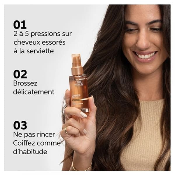 Wella Sérum Huile Miracle Ultimate Smooth Wella 30 ml