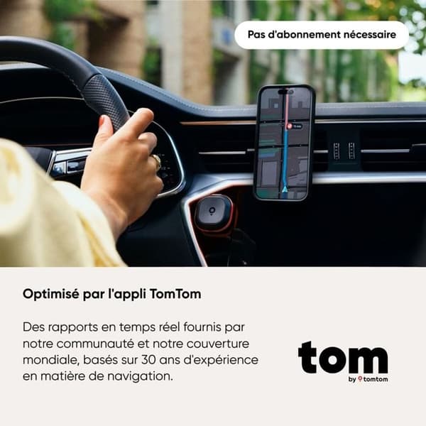 Intelligent trafikvarningsassistent för Tomtom-körning