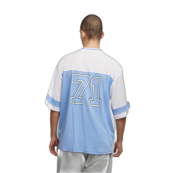 T-shirt med V-ringning i Starter-mesh