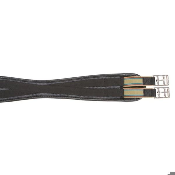 Böjd PU-sadelgjord - Kerbl - 120 cm - förstärkt och lättskött