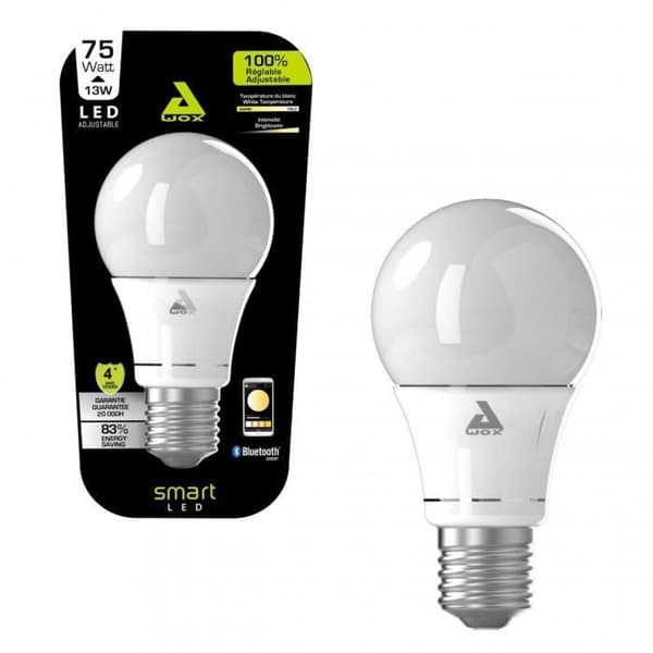 AWOX E27 vit LED-lampa ansluten bluetooth SML2-W13-E27