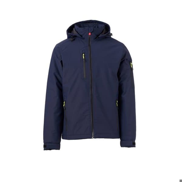 Vattentät jacka Payper Wear Creek Lite Pad - marinblå/svart