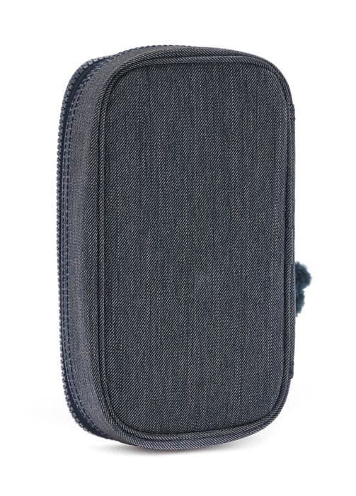 Pencilcase - KIPLING - 50 Pens Pennfodral M - Blå - Dragkedja - 9 elastiska slingor