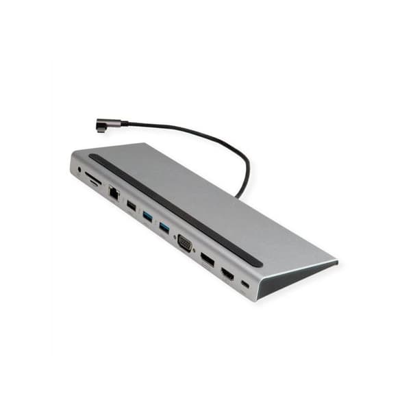 Value Docking Station USB 3.2 Gen 2 Multiport Grå Aluminiumskabel med HDMI