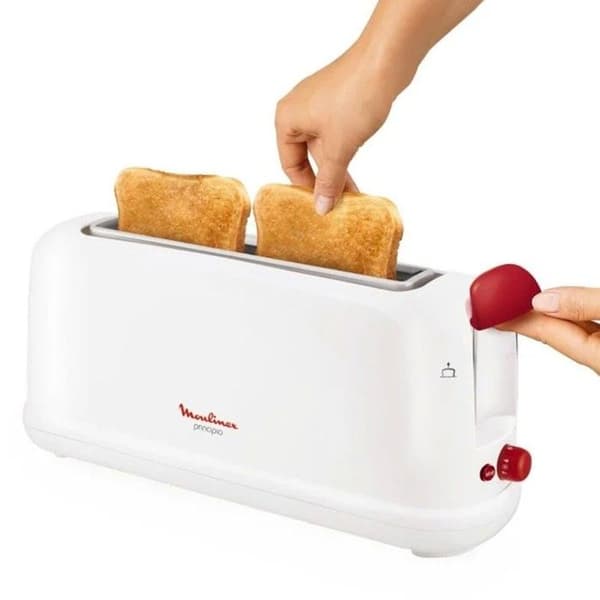 Moulinex LS16011 Brödrost - Avfrostningsfunktion - Vit