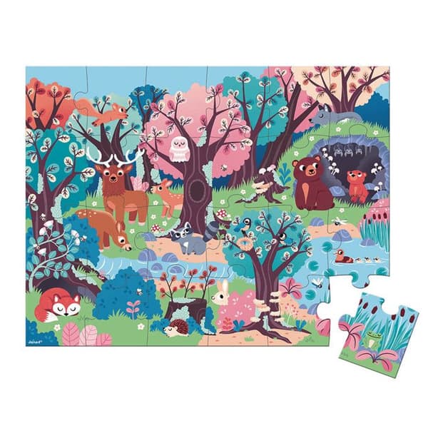 Pussel Magique Skogen 24 Delar