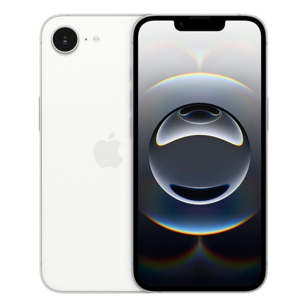 Apple iPhone 16e 512GB Vit - Kamera 48MP, Chip A18, 5G, Display 6.1"
