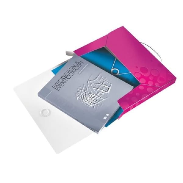 LEITZ Filbox 30 mm WOW Rosa