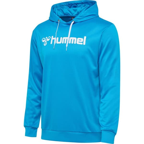 Hoodie Hummel Logo - Blå