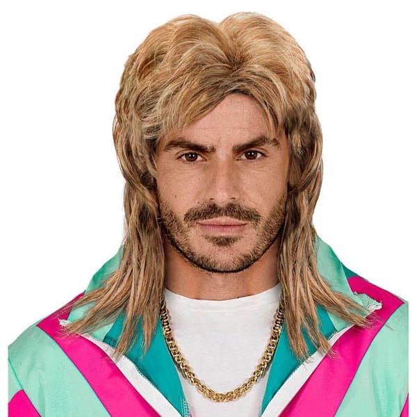 Perruque Stil År 80 - Man - Blond