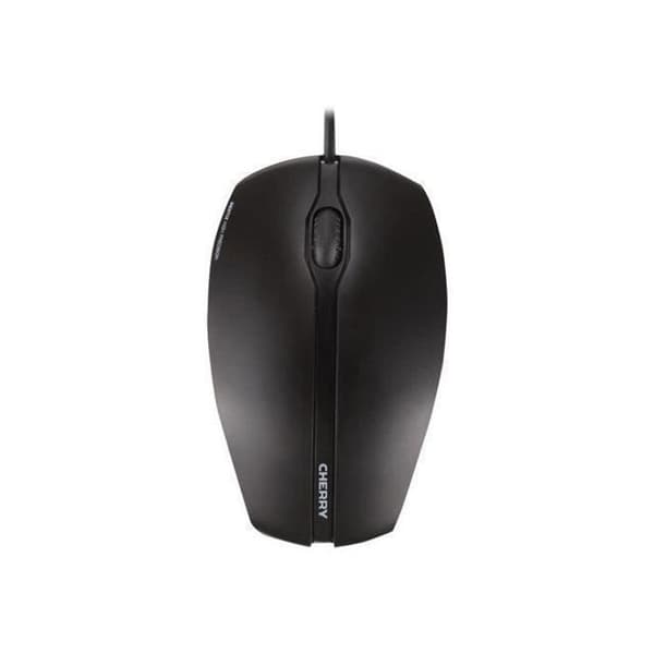CHERRY Gentix Mouse - Kabelansluten - Optisk - USB - PC & Mac - 1000 dpi - Svart