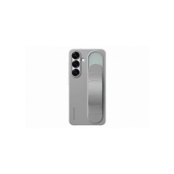 Fodral med rem och stativ för Galaxy S25 Grå
