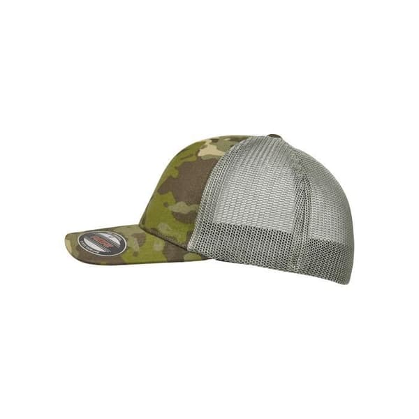 Trucker Flexfit Mesh Tropical MultiCam® - One Size - Röd