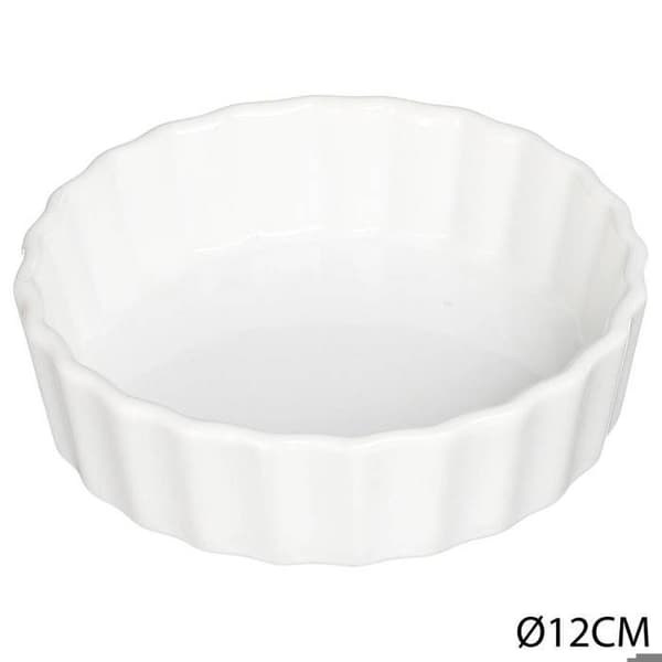 Tartlettform keramik 12,5cm vit - 5 five simply smart