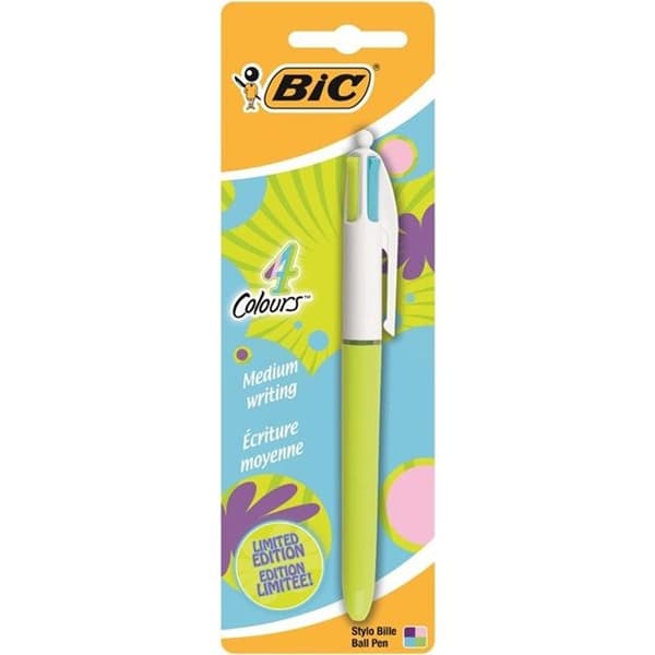 BIC® - Kulpen 4 Färger® Rolig - Slumptalsfärg