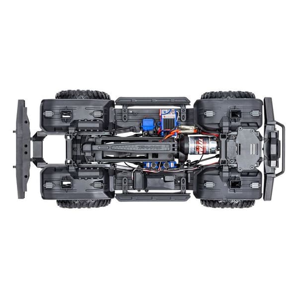 TRAXXAS TRX-4 KIT ATT MONTER 1/10 CLIPLESS UTAN BATTERI ELLER LADDAR