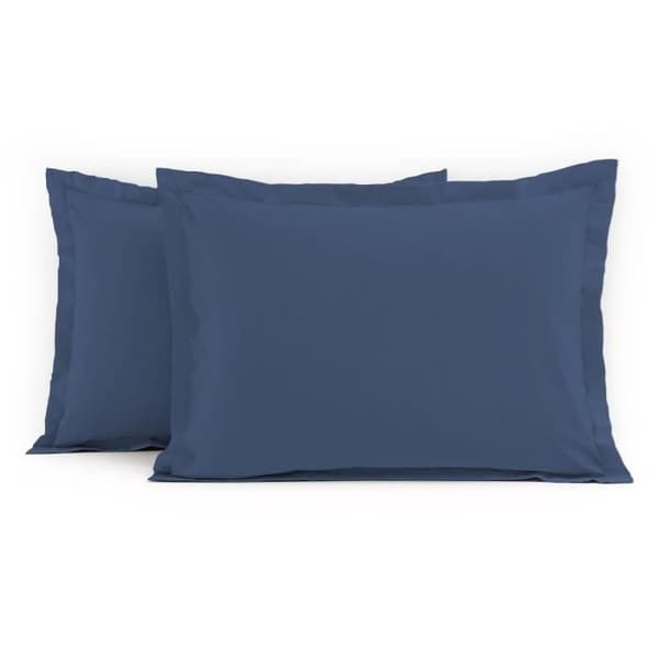 Kuddfodral - HOME LINGE PASSION - 50x70 cm - 100% bomull - Blå - Certifierade OEKO-TEX