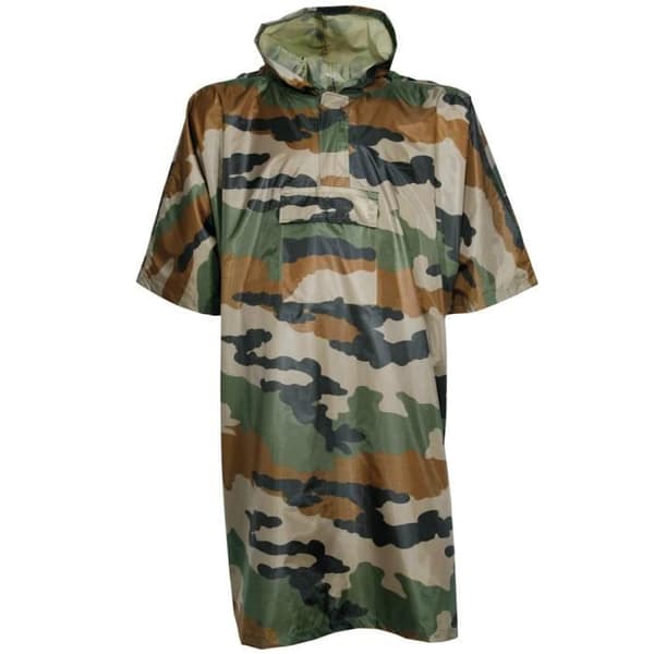 Poncho Polyester TU - Camo CE - Vattentät - Herr - Vandring