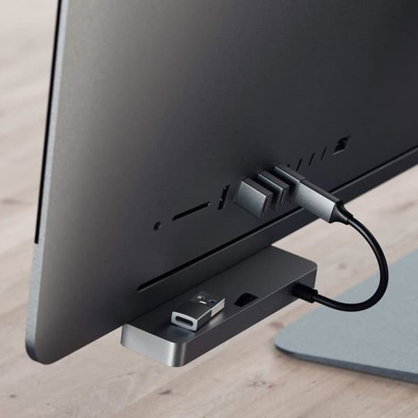 USB A till USB C-adapter - Satechi - Grå - Konverter - USB - USB-teknologi