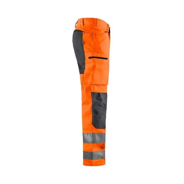Blaklader stretch arbetsbyxor med hög synlighet