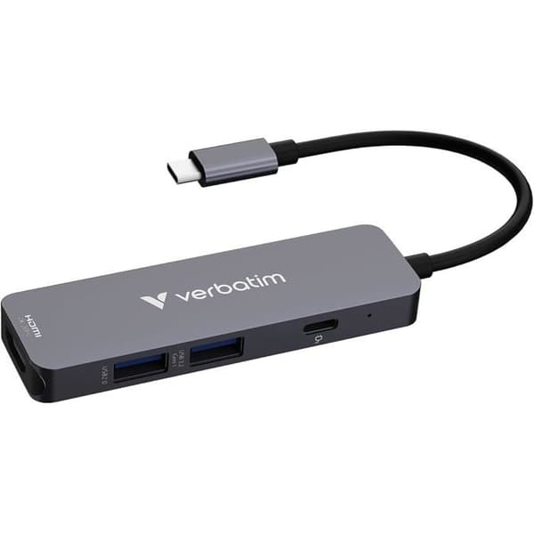 VERBATIM HUB USB-C MULTIPORT 4PORT
