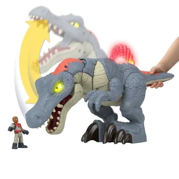 Fisher-Price Imaginext-Jurassic World-Spinosaurus Sharp Teeth-Box HML41