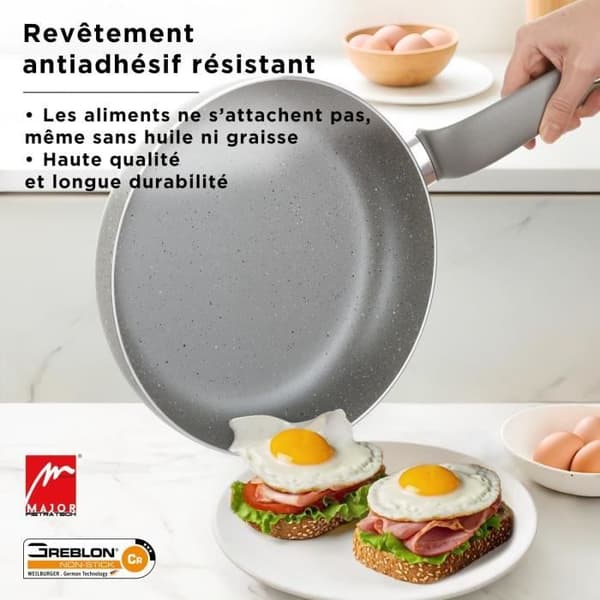 Kasanova 16-delars non-stick köksredskapsset