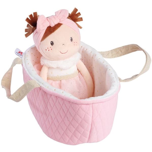 Docka - SIMBA - Lily - Rose - Docka i en korg - Från 3 år