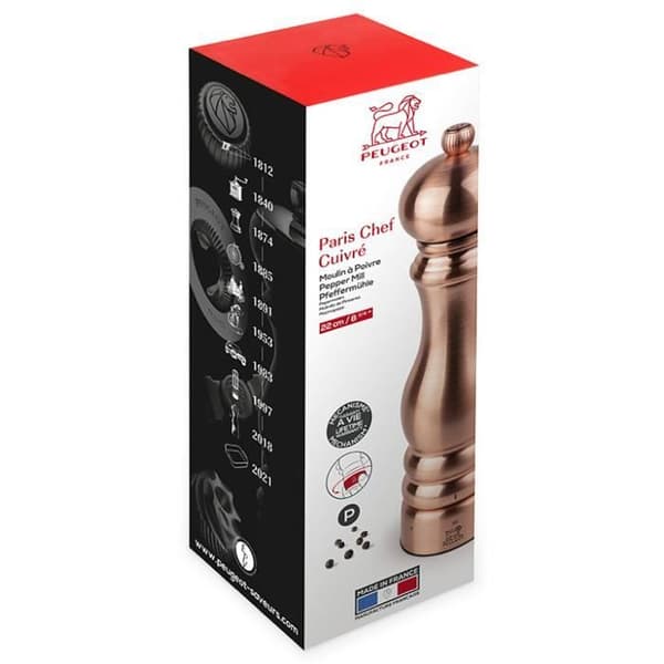 PARIS CHEF KOPPAR PEPPARKVARN 22 CM U'SELECT - PEUGEOT SAVEURS