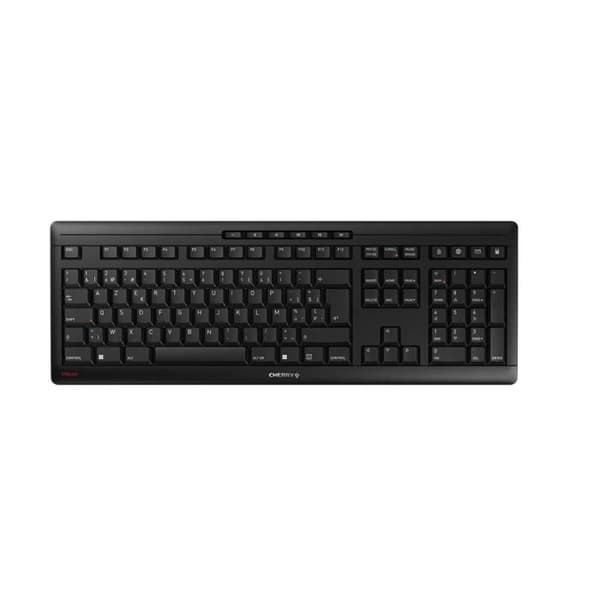 Trådlöst tangentbord - CHERRY - STREAM KEYBOARD - AZERTY - Svart - 2,4 GHz
