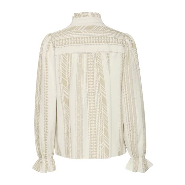 Långärmad blus dam Pulz Jeans Tiona