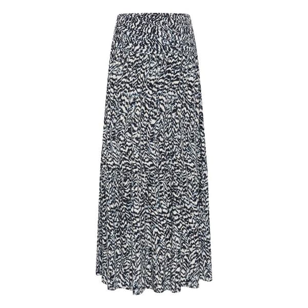 Kvinna KAFFE Maxi Smock Kjol