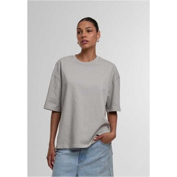 T-shirt dam DEF Essential - gråtvättad