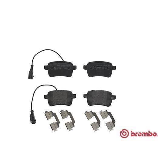 BREMBO Bromsbeläggssats P23133 - 4 st