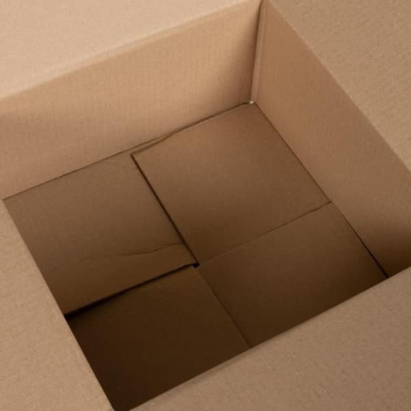 Fällbar låda 50 st 30x30x15 cm kartong