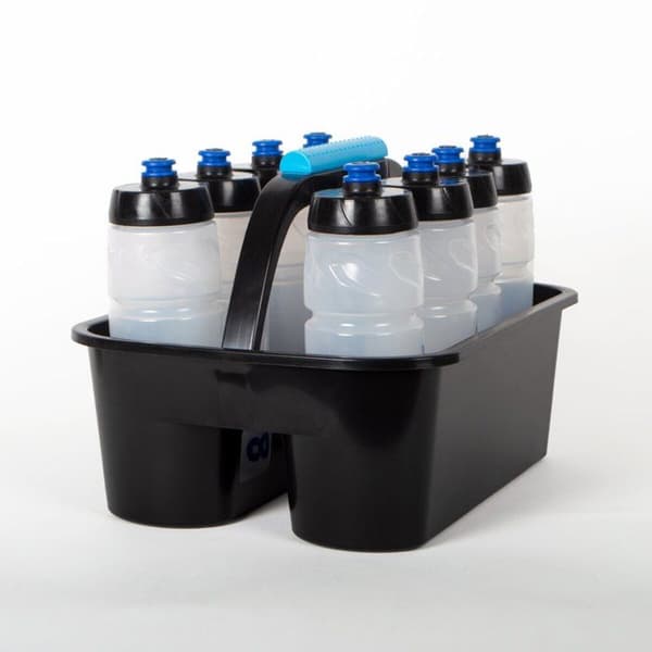 SPORTHÅLLARE FÖR FLASKOR PRO LITEN MODELL + 8 FLASKOR 800 ml