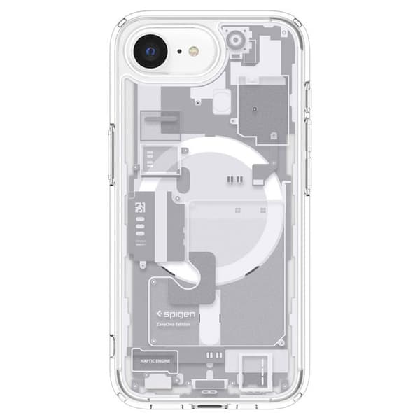 Spigen Ultra Hybrid Zero One MagSafe-fodral för iPhone 16e - Vit