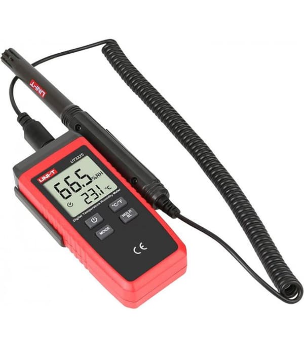 Bärbar digital termometer och hygrometer för inomhusbruk UNI-T UT-333