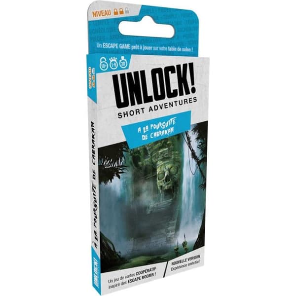 Spel med stämning Asmodee Unlock Kortäventyr På jakt efter Cabrakan