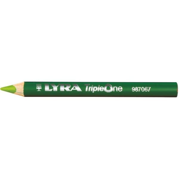 Färgpennor - LYRA - Triple One D6.25mm - Förpackning 12 st - Stift 6,25 mm - Triangulär kropp 12 cm