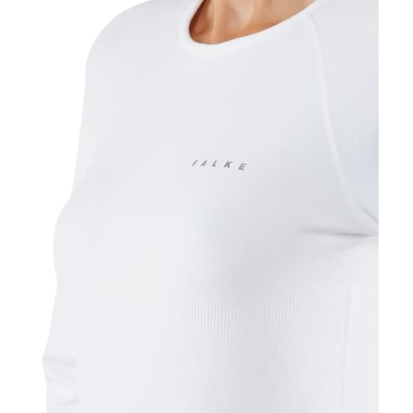Falke Maximum Warm långärmad t-shirt för kvinnor - vit - S