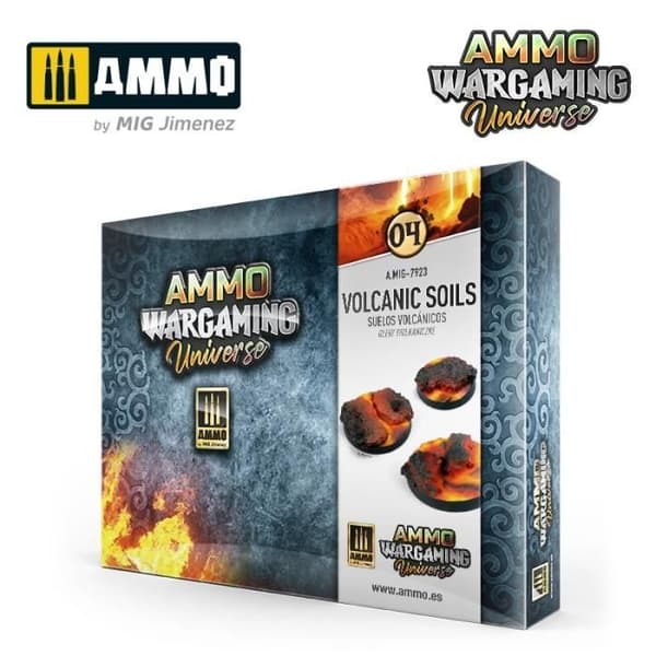 AMMO WARGAMING UNIVERSE 04 - Vulkaniska jordar