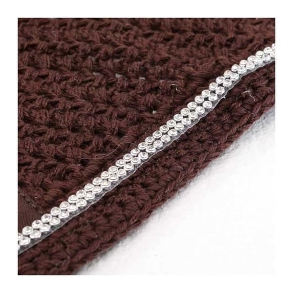 Flughatt med strass Kavalkade - brun - Full